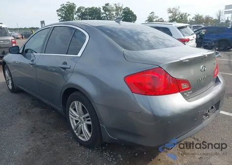 2010 Infiniti G37X из США, поврежденный, VIN JN1CV6AR3AM457574